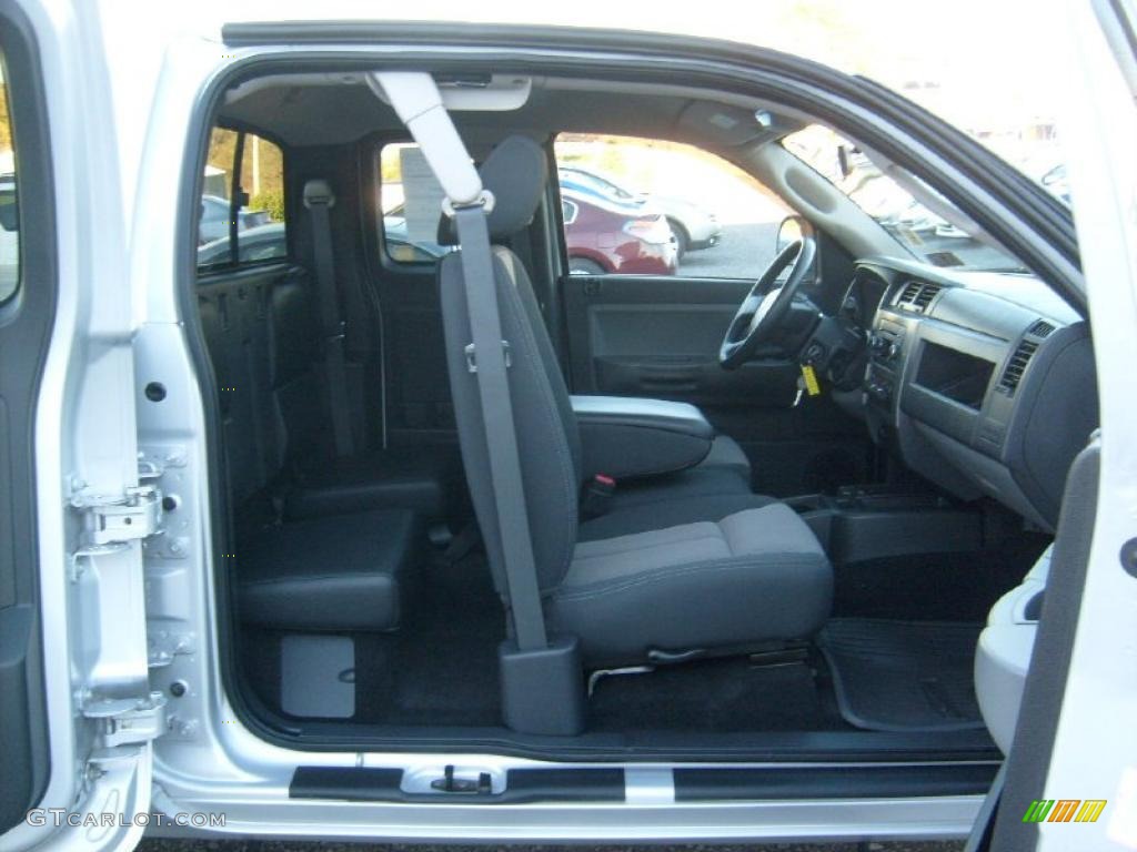 Dark Slate Gray/Medium Slate Gray Interior 2008 Dodge Dakota TRX Extended Cab 4x4 Photo #38648822