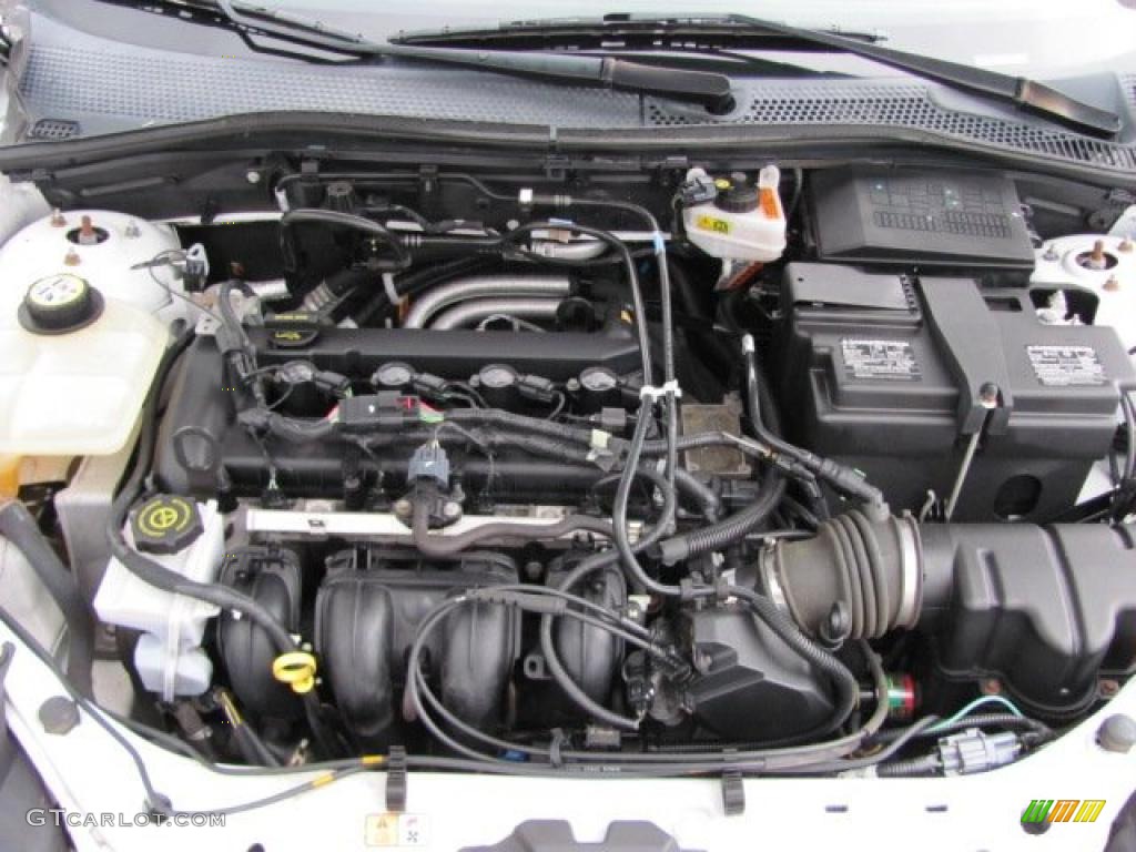 2007 Ford Focus ZX4 SES Sedan 2.0 Liter DOHC 16-Valve 4 Cylinder Engine Photo #38648966