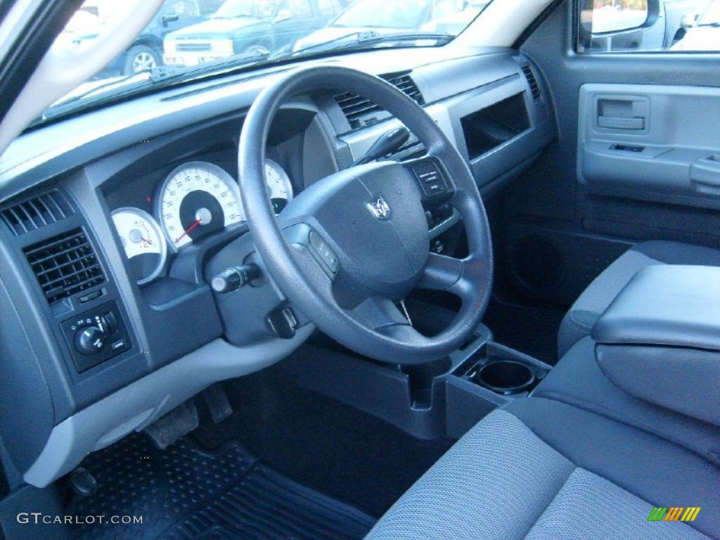 Dark Slate Gray/Medium Slate Gray Interior 2008 Dodge Dakota TRX Extended Cab 4x4 Photo #38648974