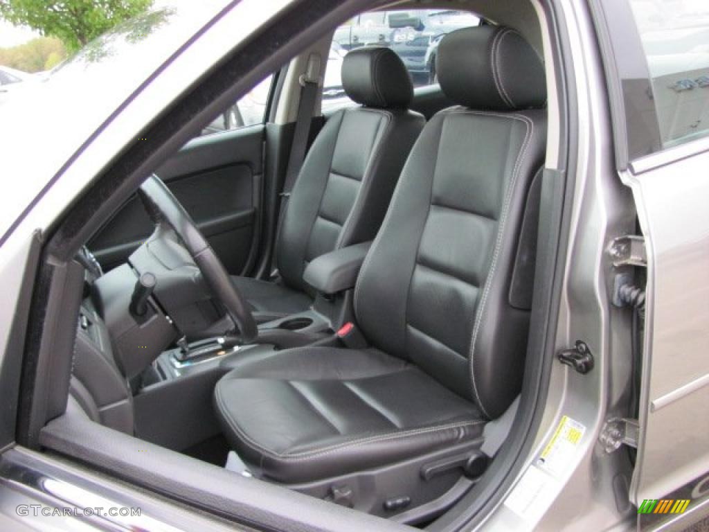 Charcoal Black Interior 2008 Ford Fusion SEL V6 Photo #38649362