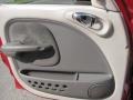 Taupe/Pearl Beige 2001 Chrysler PT Cruiser Standard PT Cruiser Model Door Panel