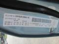 PBG: Clearwater Blue Pearl 2008 Chrysler 300 Touring Color Code