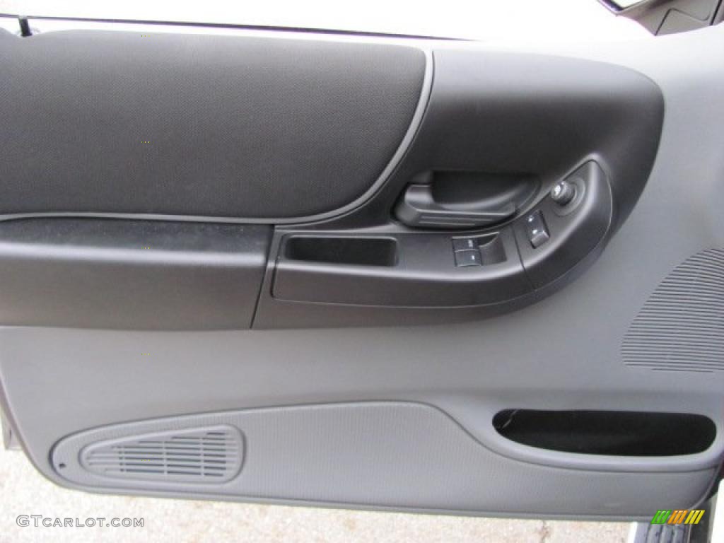 2010 Ford Ranger XLT SuperCab 4x4 Medium Dark Flint Door Panel Photo #38649814