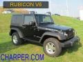 2007 Black Jeep Wrangler Rubicon 4x4  photo #1