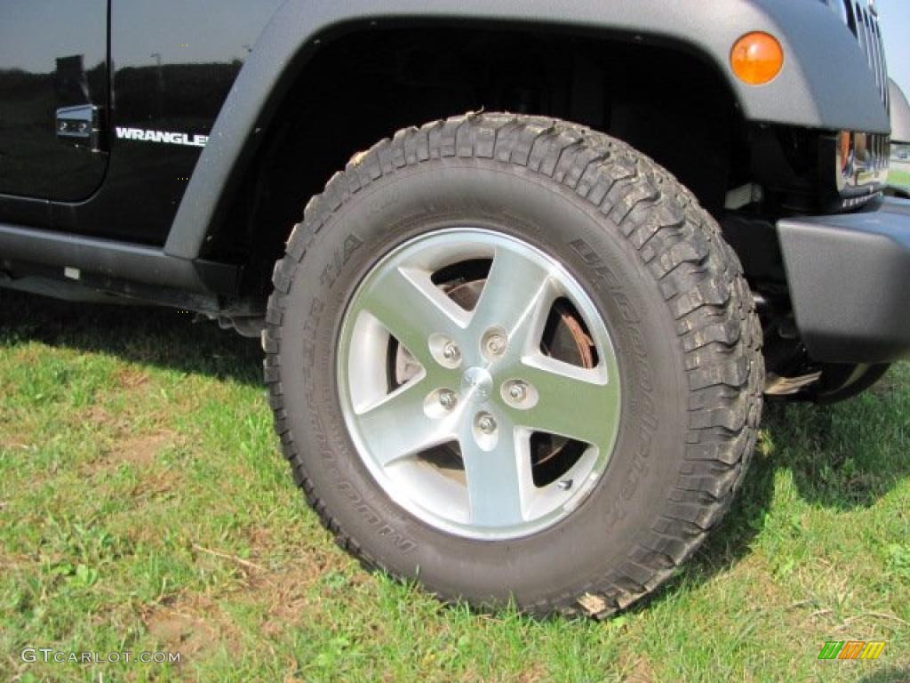 2007 Jeep Wrangler Rubicon 4x4 Wheel Photo #38650750