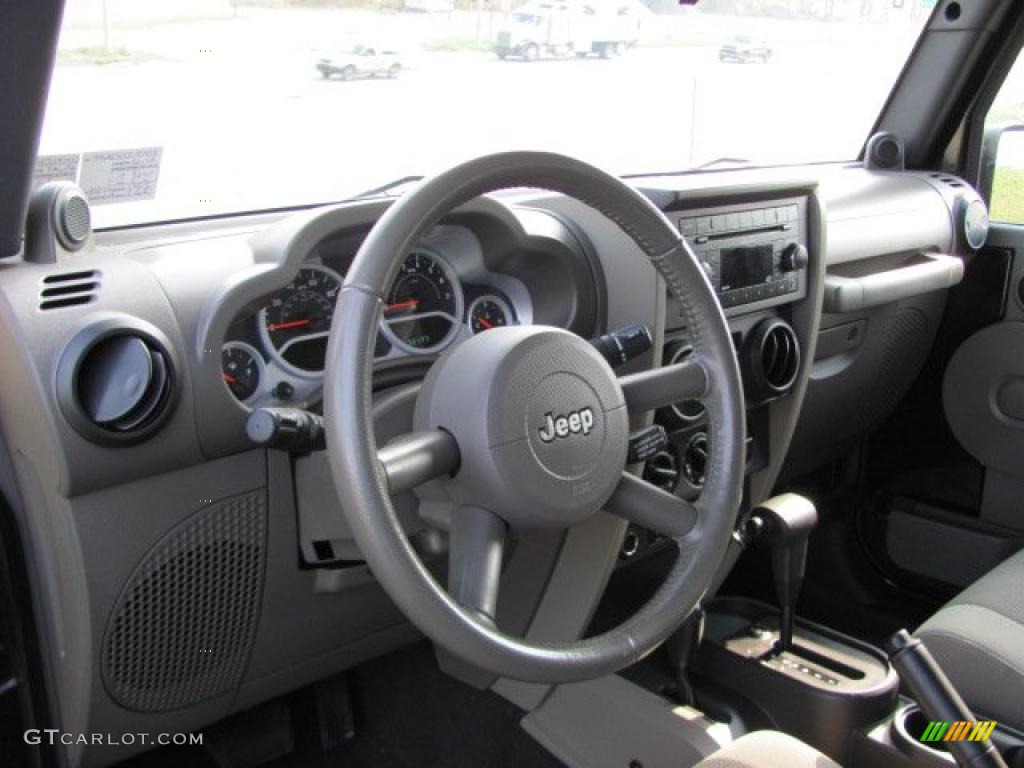 Dark Slate Gray/Medium Slate Gray Interior 2007 Jeep Wrangler Rubicon 4x4 Photo #38650954
