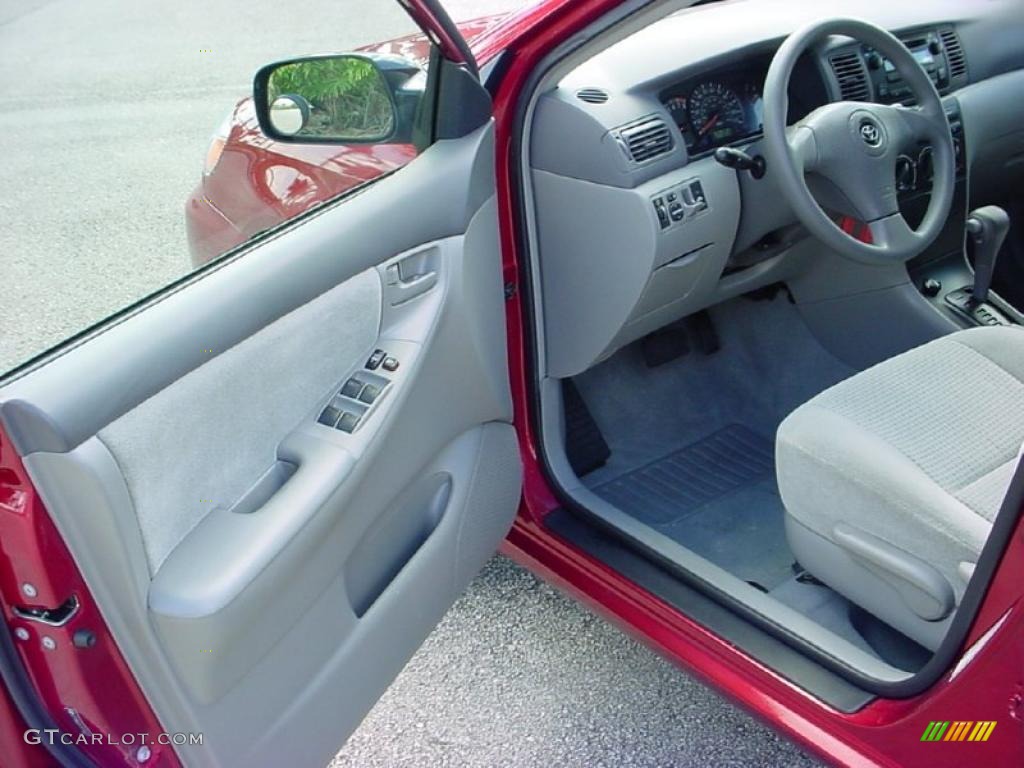 Stone Interior 2007 Toyota Corolla LE Photo #38651042