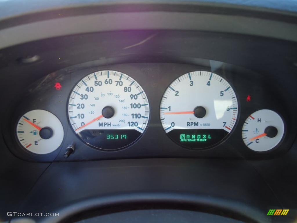 2006 Dodge Grand Caravan SXT Gauges Photo #38651954