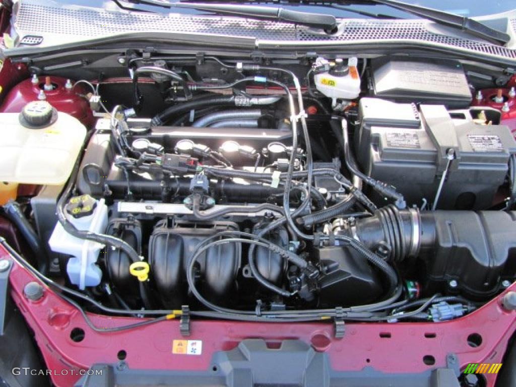 2007 Ford Focus ZX4 SE Sedan 2.0 Liter DOHC 16-Valve 4 Cylinder Engine Photo #38652442
