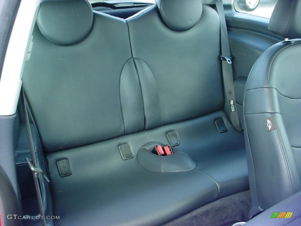 Panther Black Interior 2005 Mini Cooper Hardtop Photo #38652614