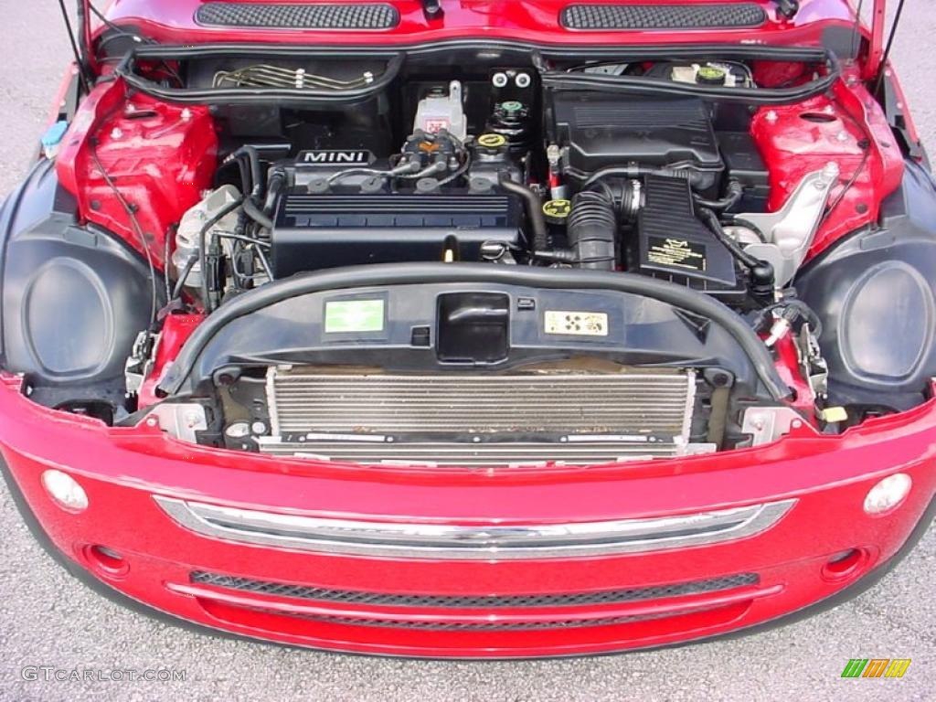 2005 Mini Cooper Hardtop 1.6L SOHC 16V 4 Cylinder Engine Photo #38652658