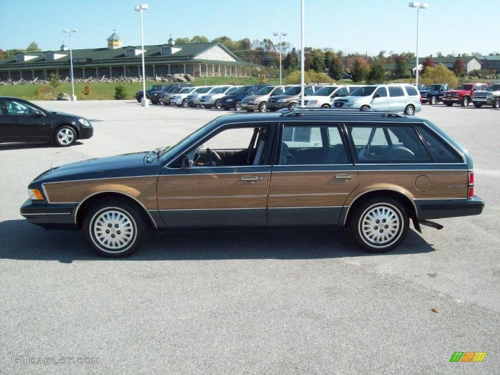 Adriatic Blue Metallic 1995 Buick Century Special Wagon Exterior Photo #38653422