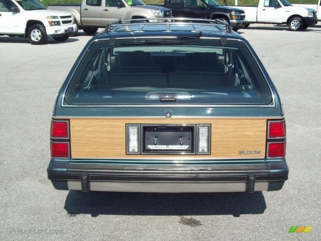 1995 Adriatic Blue Metallic Buick Century Special Wagon
