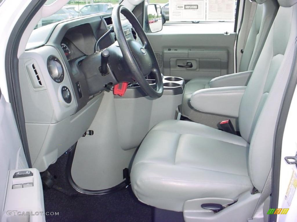 Medium Flint Interior 2010 Ford E Series Van E250 Cargo Photo #38653682