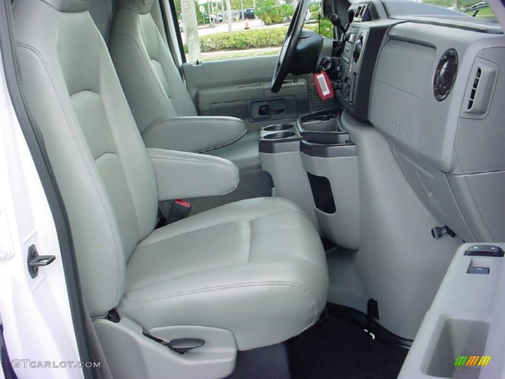 Medium Flint Interior 2010 Ford E Series Van E250 Cargo Photo #38653714