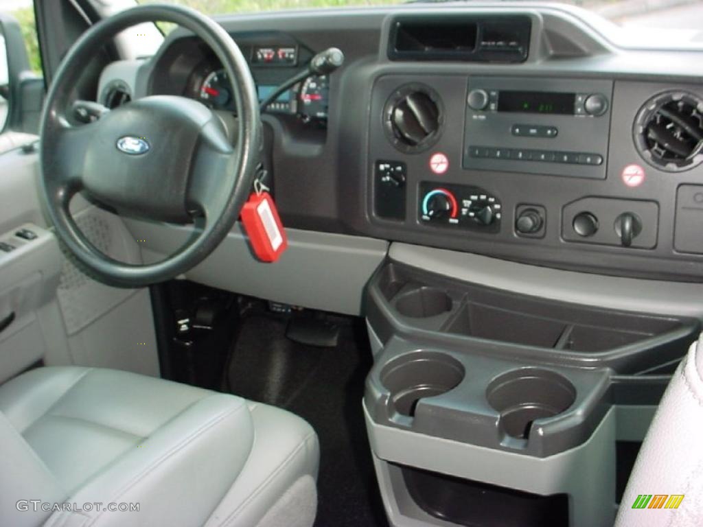 Medium Flint Interior 2010 Ford E Series Van E250 Cargo Photo #38653778