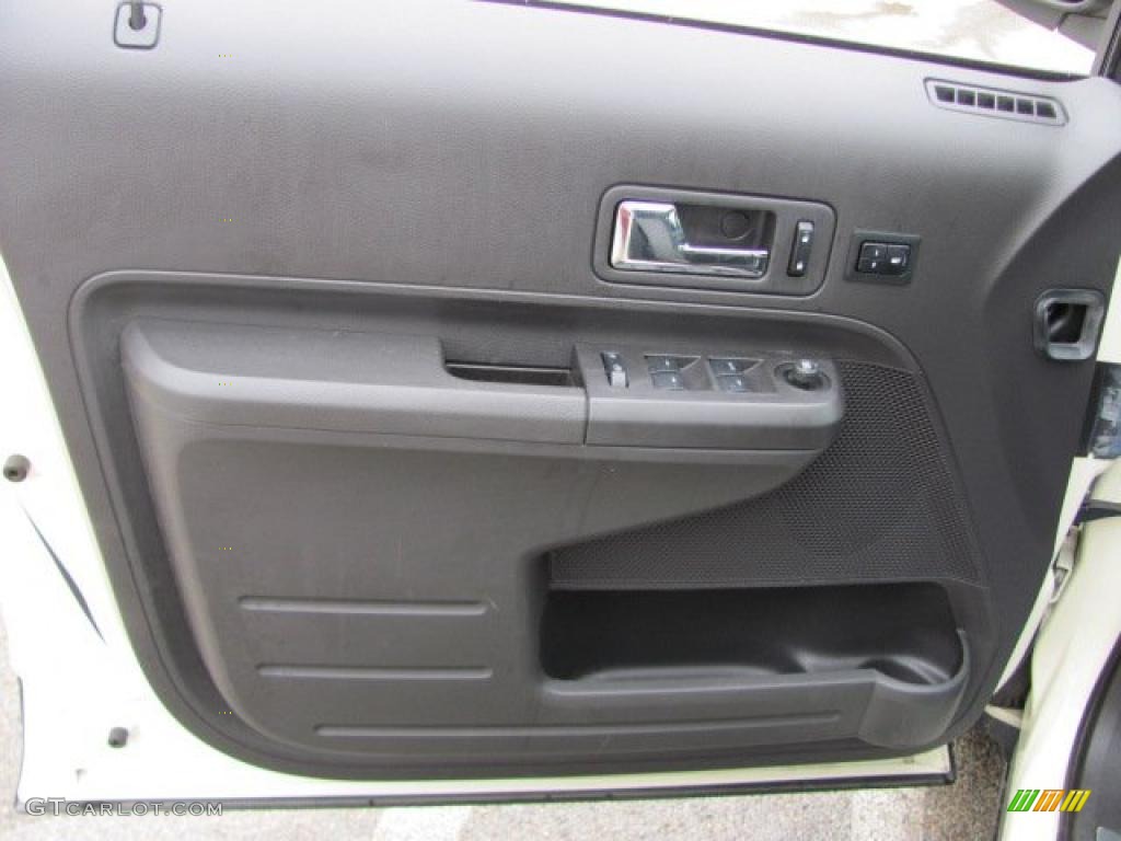 2008 Ford Edge Limited AWD Charcoal Door Panel Photo #38653954