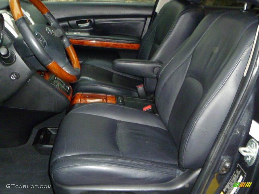 Black Interior 2005 Lexus RX 330 AWD Photo #38654010