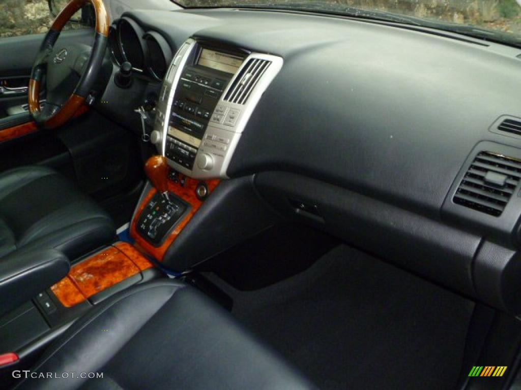 2005 Lexus RX 330 AWD Black Dashboard Photo #38654162
