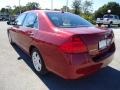 2007 Moroccan Red Pearl Honda Accord EX-L Sedan  photo #3