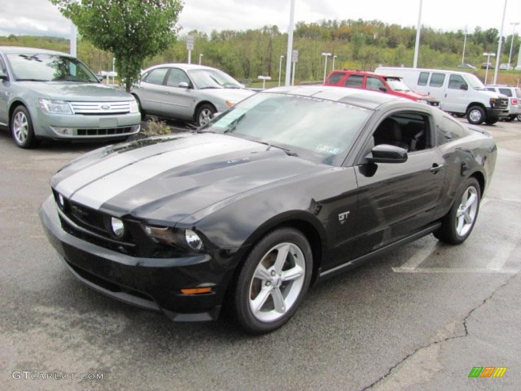 Black 2010 Ford Mustang GT Coupe Exterior Photo #38654610