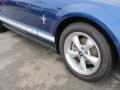 2008 Vista Blue Metallic Ford Mustang V6 Deluxe Coupe  photo #3