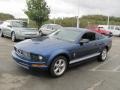 2008 Vista Blue Metallic Ford Mustang V6 Deluxe Coupe  photo #5