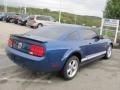 2008 Vista Blue Metallic Ford Mustang V6 Deluxe Coupe  photo #9