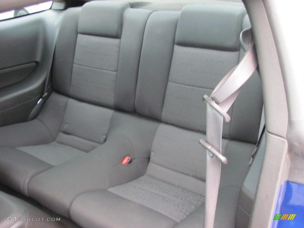 Dark Charcoal Interior 2008 Ford Mustang V6 Deluxe Coupe Photo #38655154