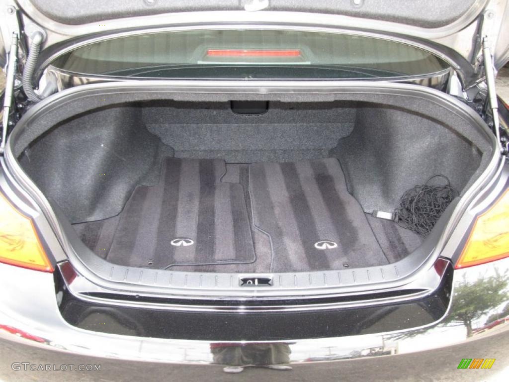 2007 Infiniti G 35 Journey Sedan Trunk Photos
