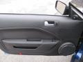 Dark Charcoal 2008 Ford Mustang V6 Deluxe Coupe Door Panel