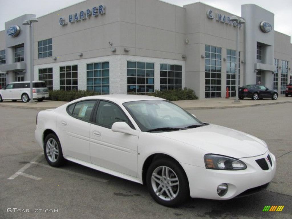 Ivory White Pontiac Grand Prix