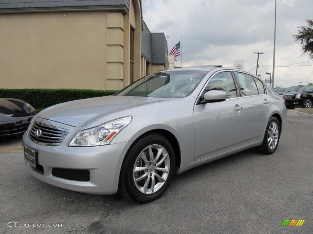 Liquid Platinum 2009 Infiniti G 37 Journey Sedan Exterior Photo #38655566