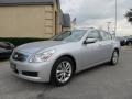 Liquid Platinum 2009 Infiniti G 37 Journey Sedan Exterior