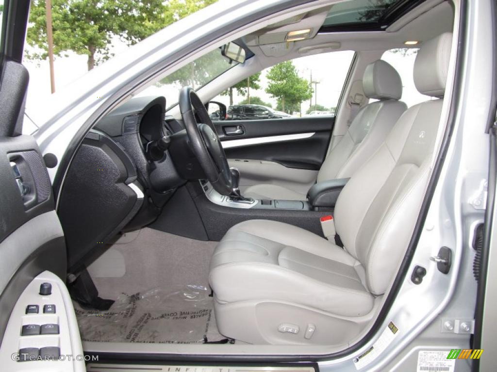 Stone Interior 2009 Infiniti G 37 Journey Sedan Photo #38655630