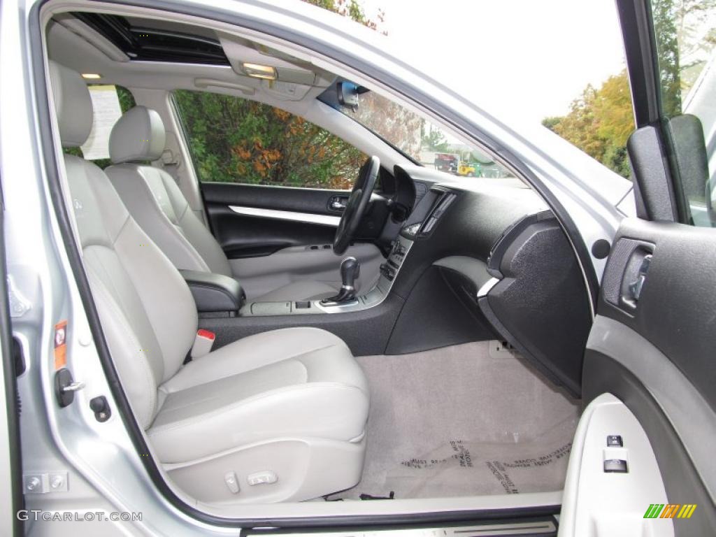 Stone Interior 2009 Infiniti G 37 Journey Sedan Photo #38655646