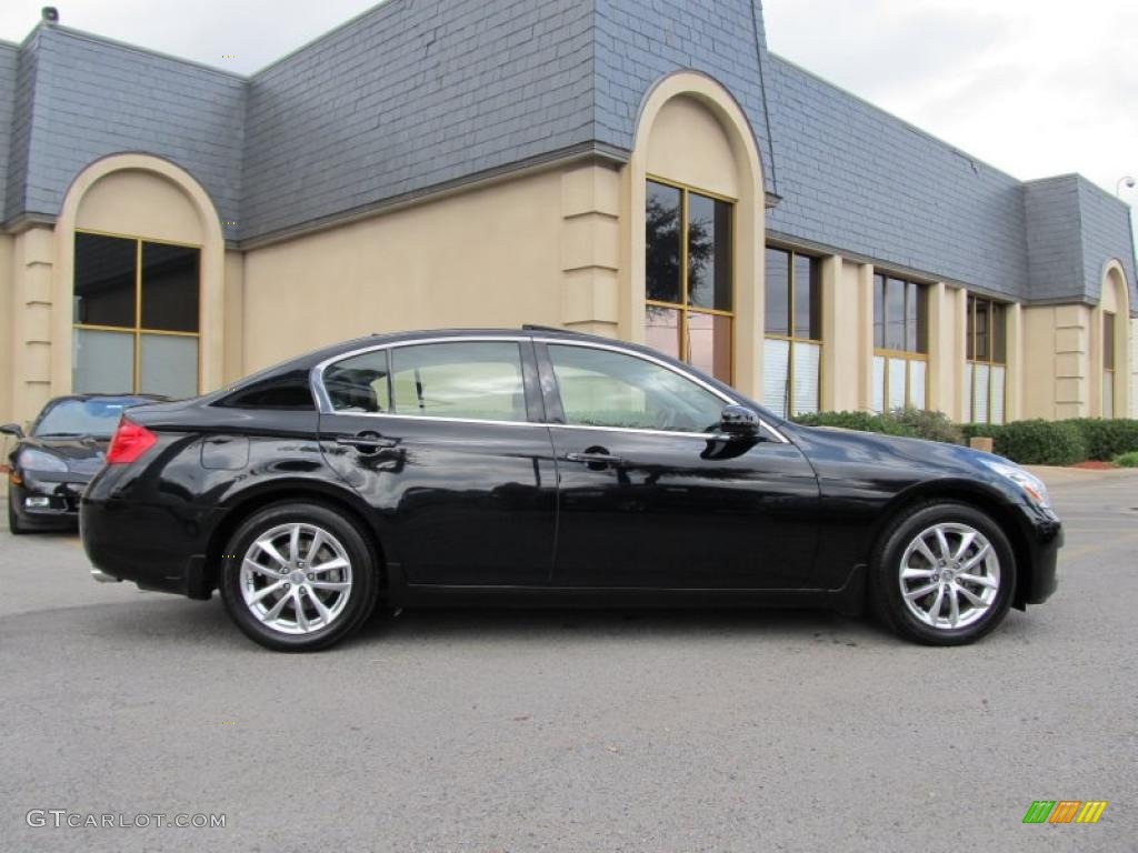 Black Obsidian 2008 Infiniti G 35 Journey Sedan Exterior Photo #38656014