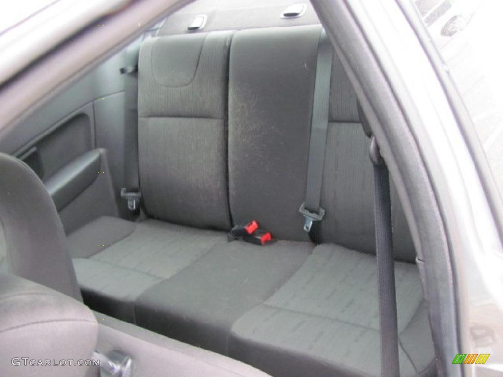 Charcoal Black Interior 2008 Ford Focus SE Coupe Photo #38656374