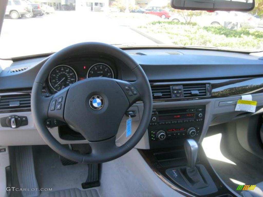 2011 BMW 3 Series 328i Sedan Gray Dakota Leather Dashboard Photo #38656398