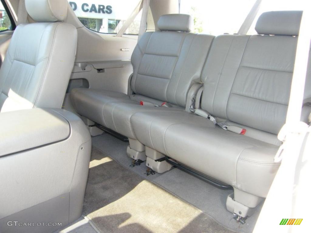 Taupe Interior 2005 Toyota Sequoia Limited 4wd Photo