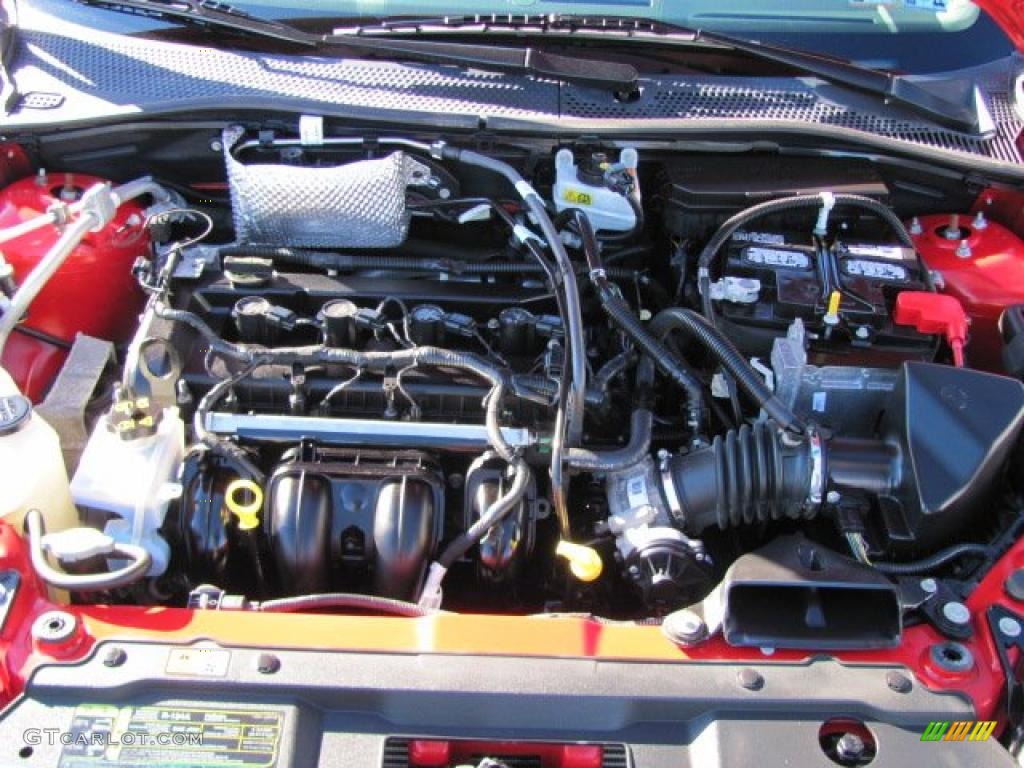 2008 Ford Focus SES Sedan 2.0L DOHC 16V Duratec 4 Cylinder Engine Photo #38656678