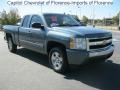 2008 Blue Granite Metallic Chevrolet Silverado 1500 LT Extended Cab  photo #1