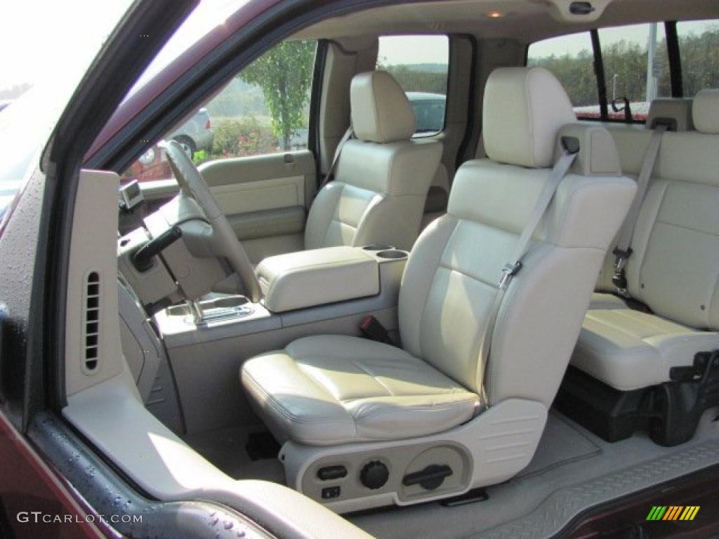 Tan Interior 2004 Ford F150 Lariat SuperCab 4x4 Photo #38657234