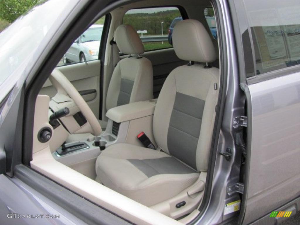 Stone Interior 2008 Ford Escape XLT V6 4WD Photo #38658686