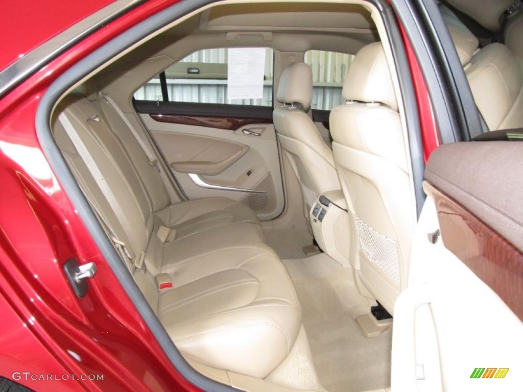 Cashmere/Cocoa Interior 2008 Cadillac CTS Sedan Photo #38658882