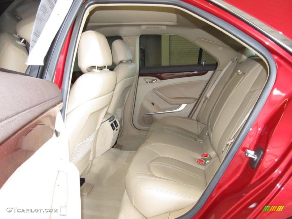 Cashmere/Cocoa Interior 2008 Cadillac CTS Sedan Photo #38658898