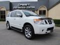 Blizzard White 2009 Nissan Armada LE