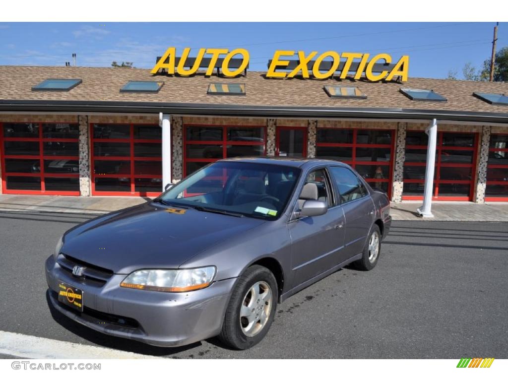 2000 Accord EX Sedan - Signet Silver Metallic / Quartz photo #1