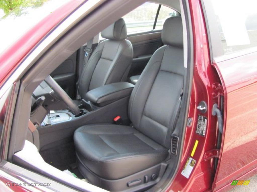 Black Interior 2009 Hyundai Genesis 3.8 Sedan Photo #38660234
