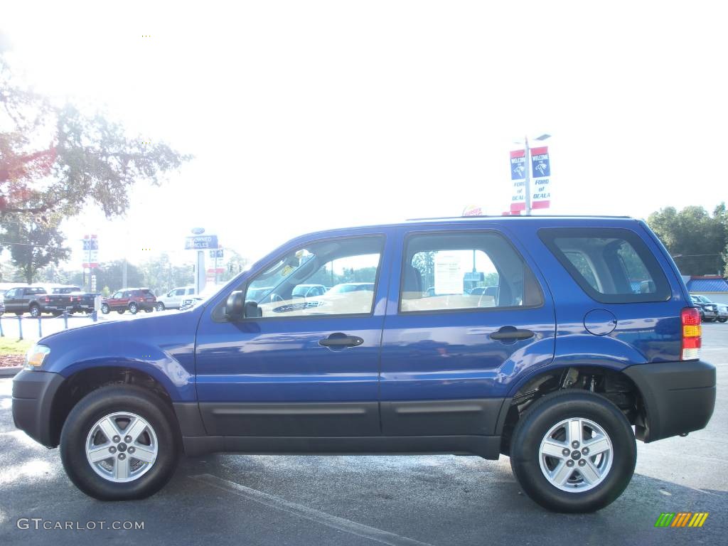 2006 Escape XLS - Sonic Blue Metallic / Medium/Dark Flint photo #6